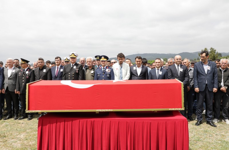 Şehidimiz Sözleşmeli Er Rıdvan Gürsoy ebediyete uğurlandı
