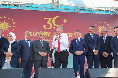 Cumhurbaşkanı Recep Tayyip Erdoğan Kütahya’da